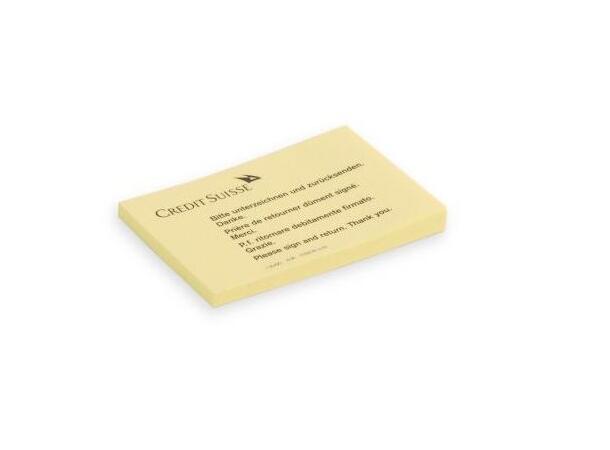 Sticky Note selvklebende blokk 125x72 
